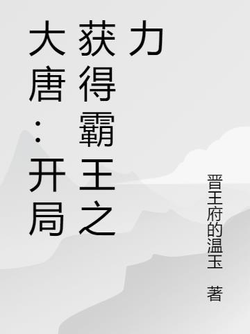 大唐开局获得霸王系统