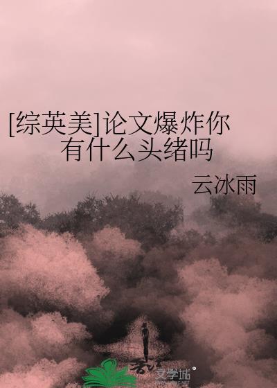 综英美论文爆炸你有什么头绪吗